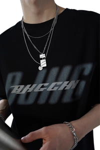 BJHG 3M Reflective Double Print Cotton Tee