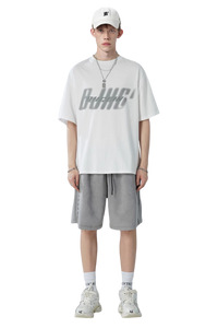 BJHG 3M Reflective Double Print Cotton Tee
