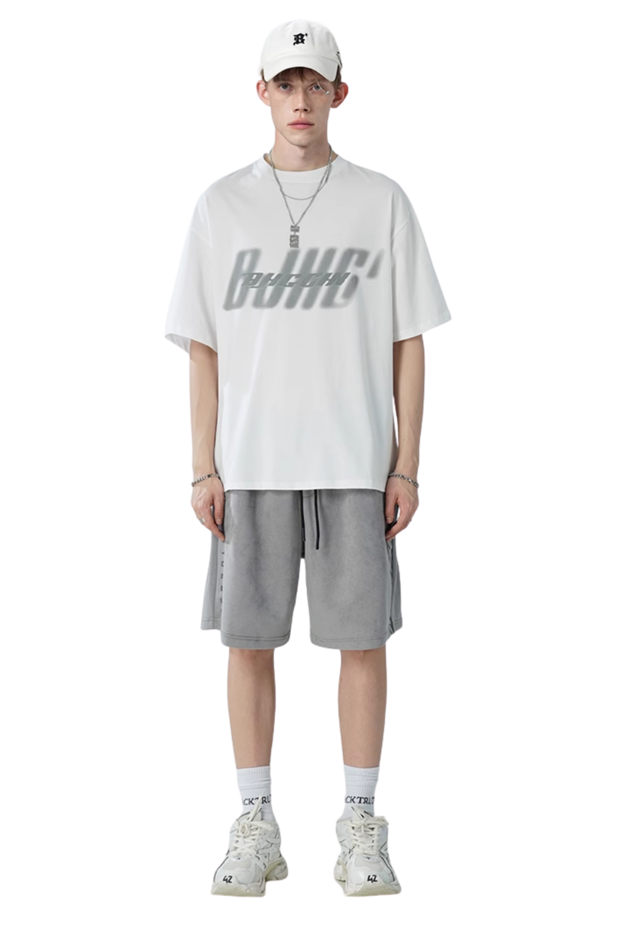 BJHG 3M Reflective Double Print Cotton Tee
