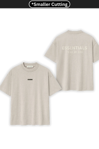 [Smaller Cutting] SS25 Essentials Fear Of God Classic Fit Tee HEATHER STONE