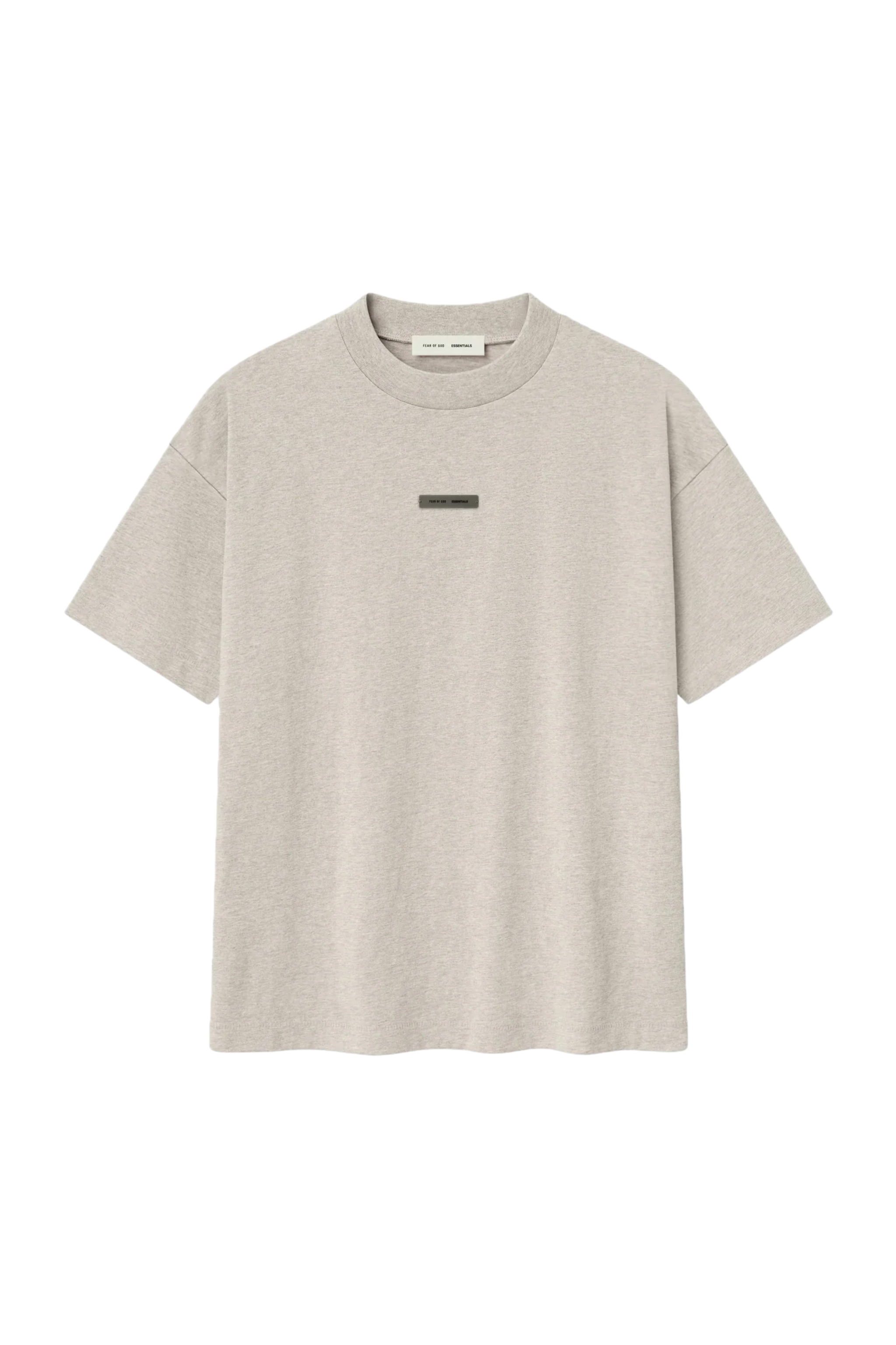 [Smaller Cutting] SS25 Essentials Fear Of God Classic Fit Tee HEATHER STONE