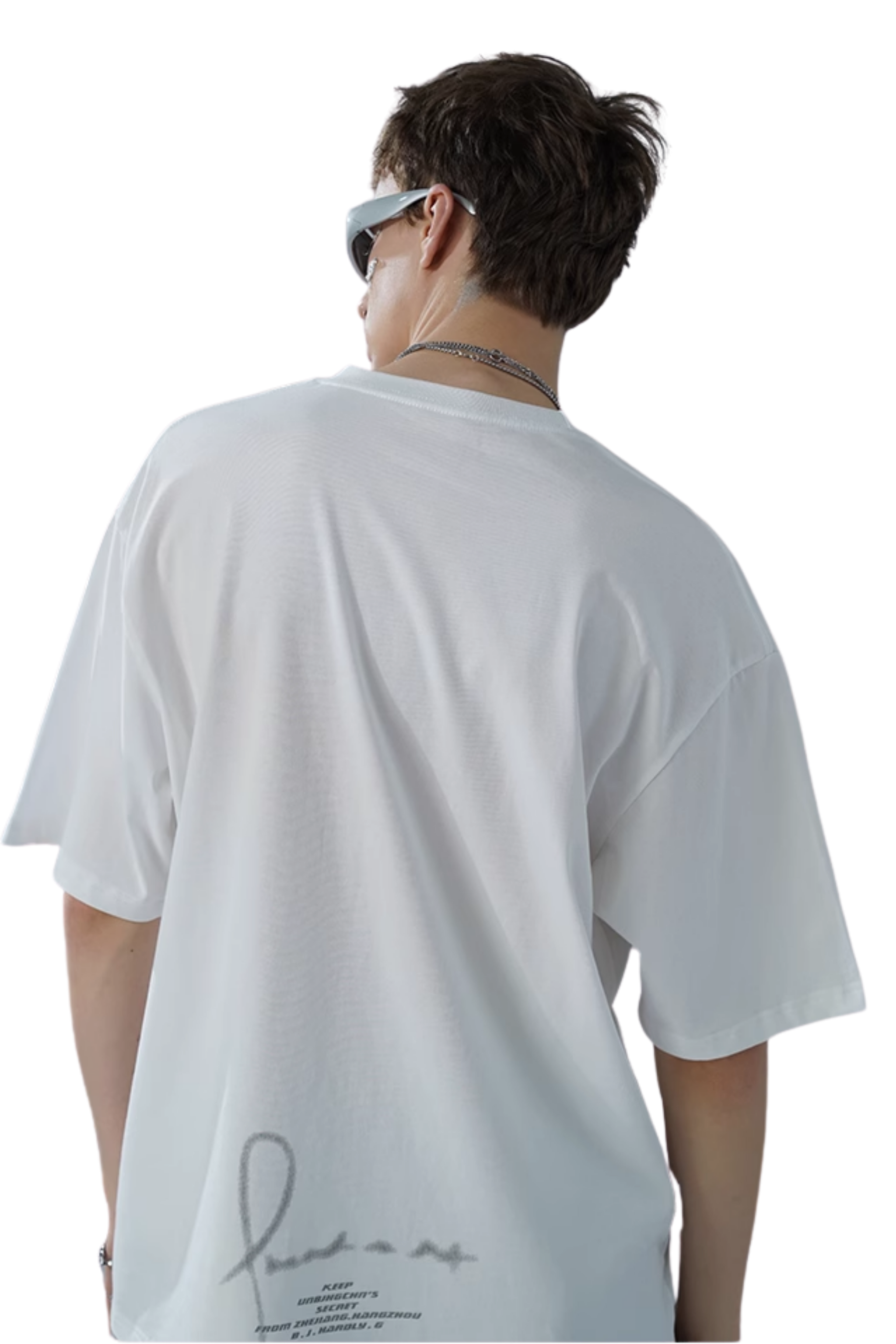BJHG 3M Reflective Double Print Cotton Tee