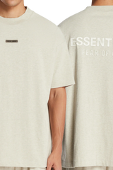 [Smaller Cutting] SS25 Essentials Fear Of God Classic Fit Tee HEATHER STONE