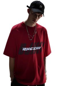 BJHG 3M Reflective Double Print Cotton Tee