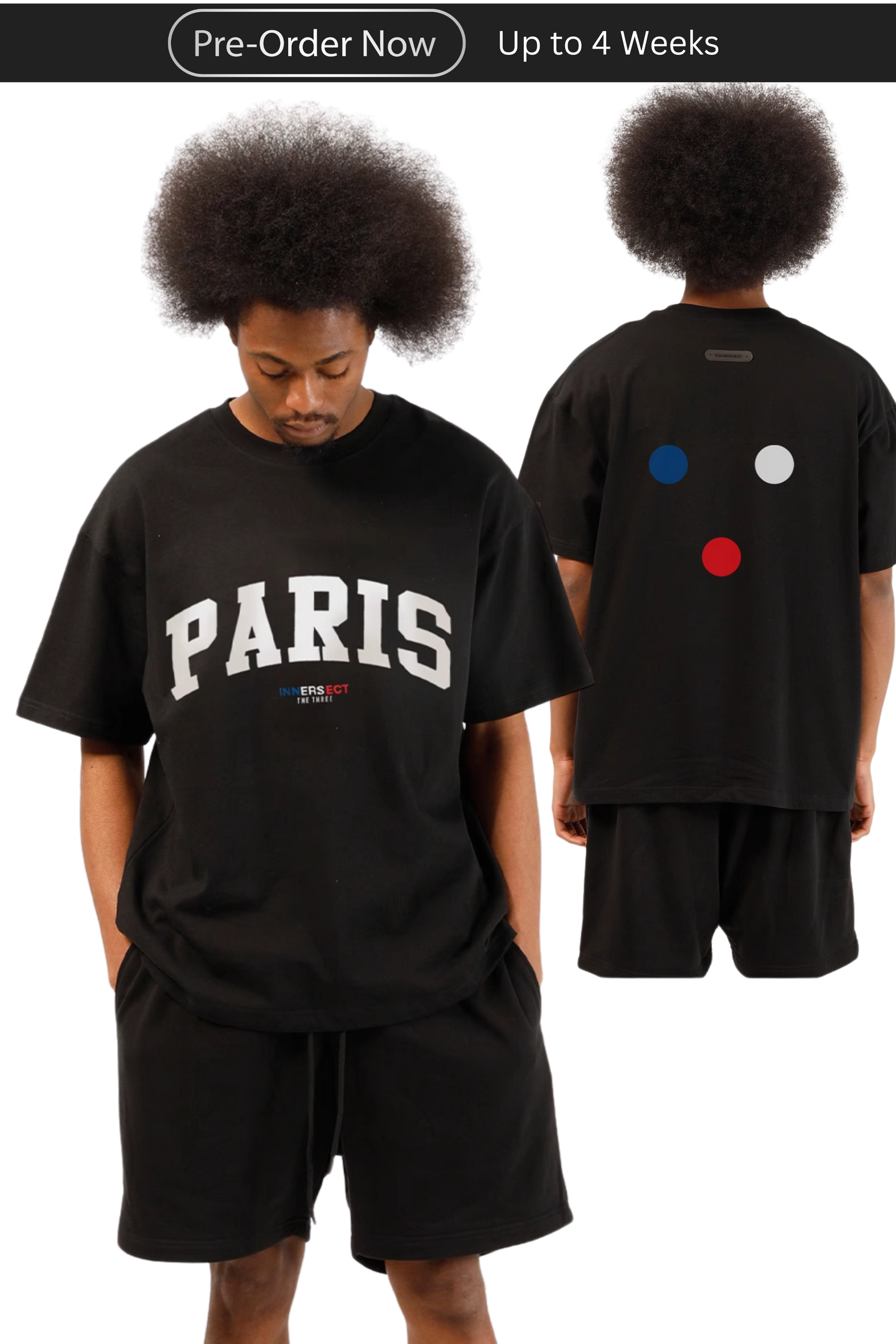 Innersect Paris Front Logo Tee