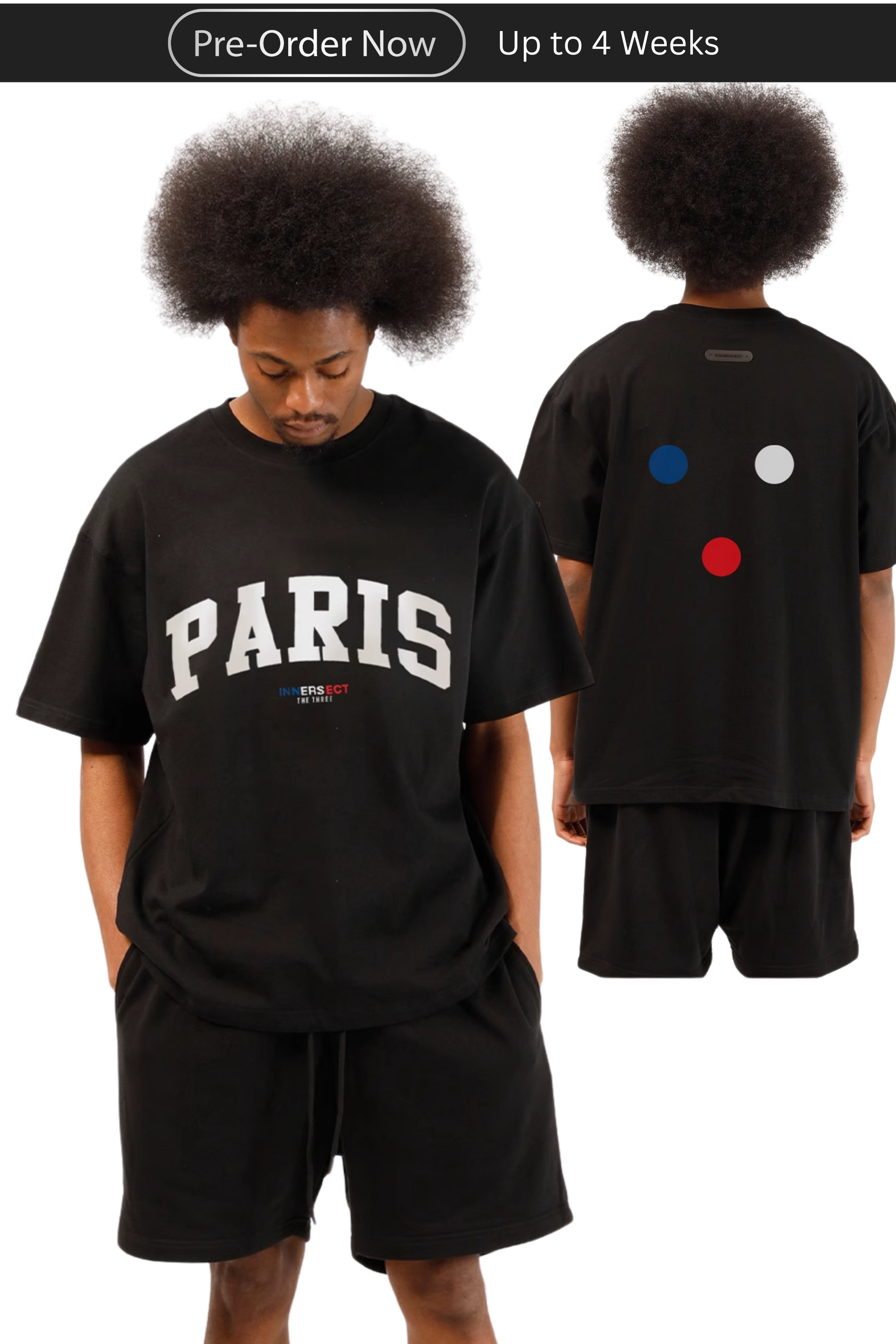 Innersect Paris Front Logo Tee