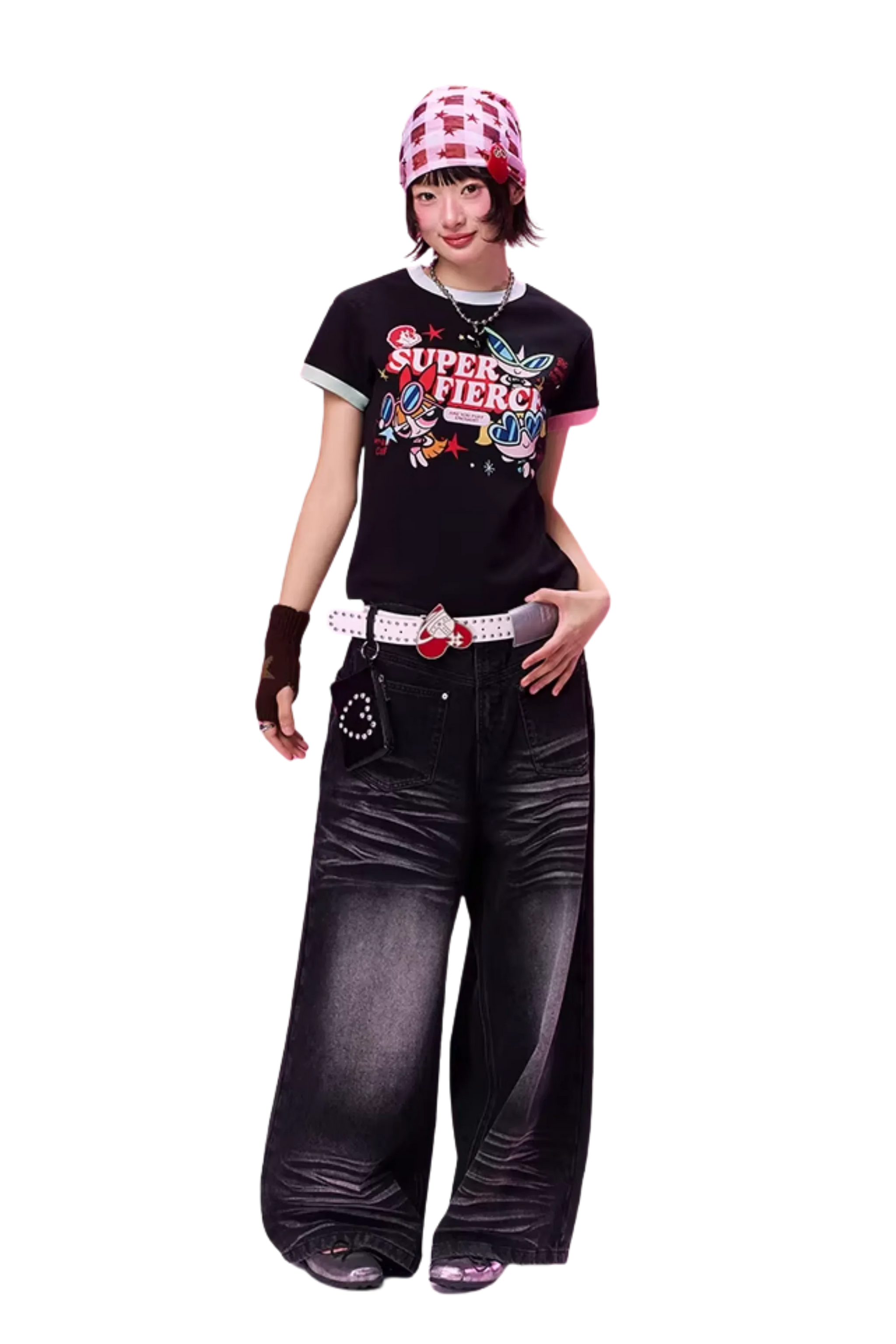 BJHG x Powerpuff Girls Fierce Womens Tee
