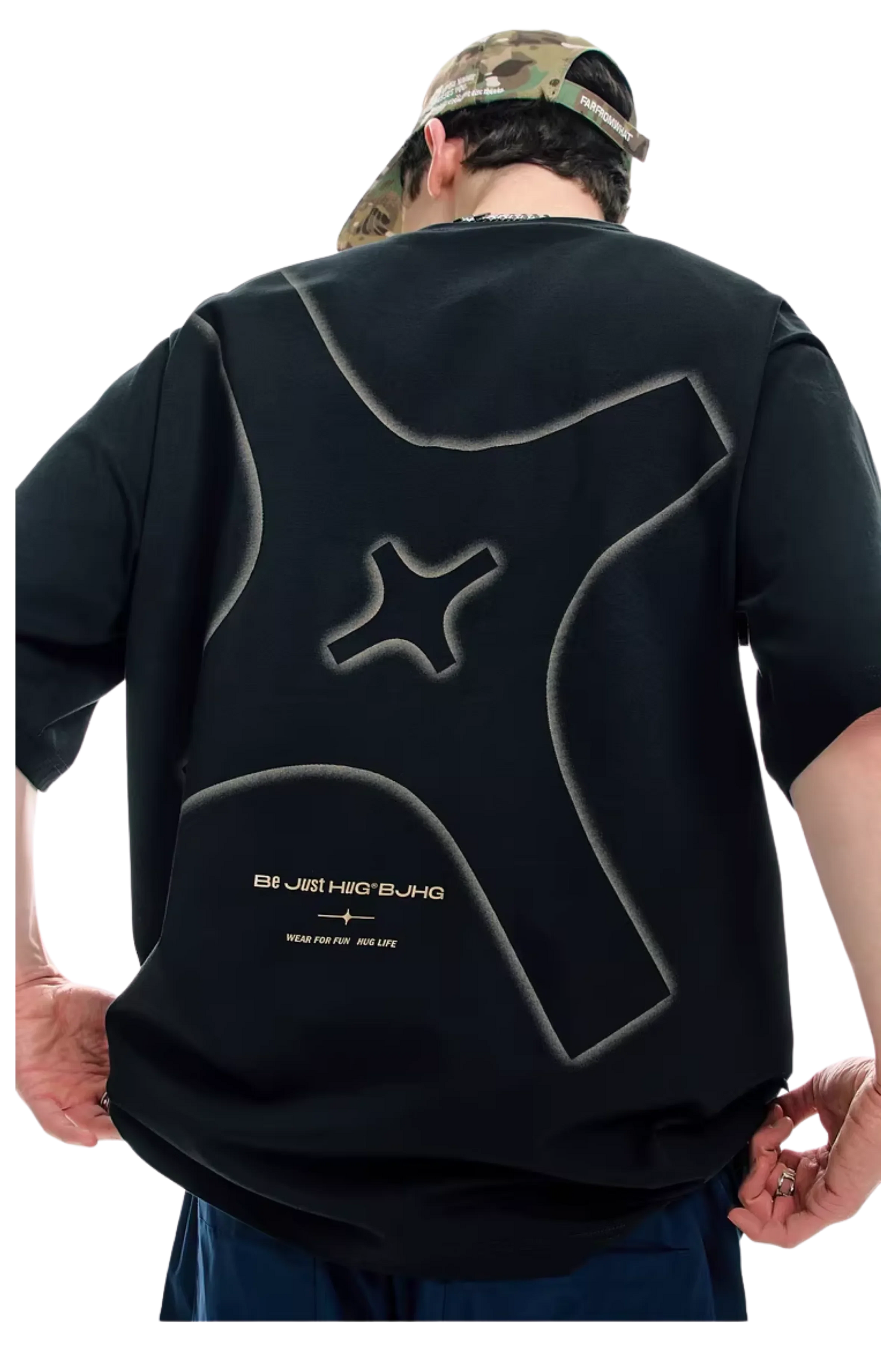 BJHG Four Points Back Logo Tee