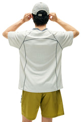 MEDM Contrast Curve Henley Neck Quick Dry Tee