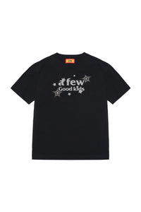 AFGK Shiny Star Rhinestone Tee Unisex American Vintage Loose T-shirt