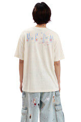 MEDM Dream Bubble Manga Flower All Over Print Heather Tee
