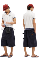 Masonprince Fake Two Polo Tops