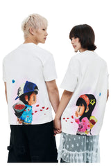 MEDM x NEWMASUS Rose Bouquet Couple Tee