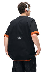 BJHG Unisex Retro Graphic‑Print Quick‑Dry Couple Short‑Sleeve Tee