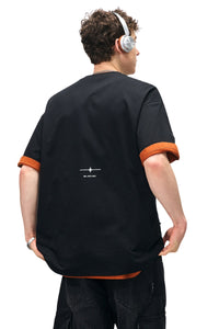 BJHG Unisex Retro Graphic‑Print Quick‑Dry Couple Short‑Sleeve Tee