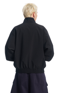 Dangerouspeople | American Color Block Stand Collar Jacket