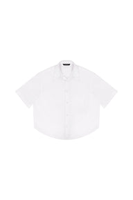 MASONPRINCE Carefree High‑Energy Vacation Raw‑Edge Short Shirt
