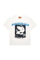 AFGK Rhinestone Vintage Screen Print Tee Unisex American Street Loose T-shirt