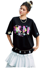MEDM x NEWMASUS Big Head Image Tee