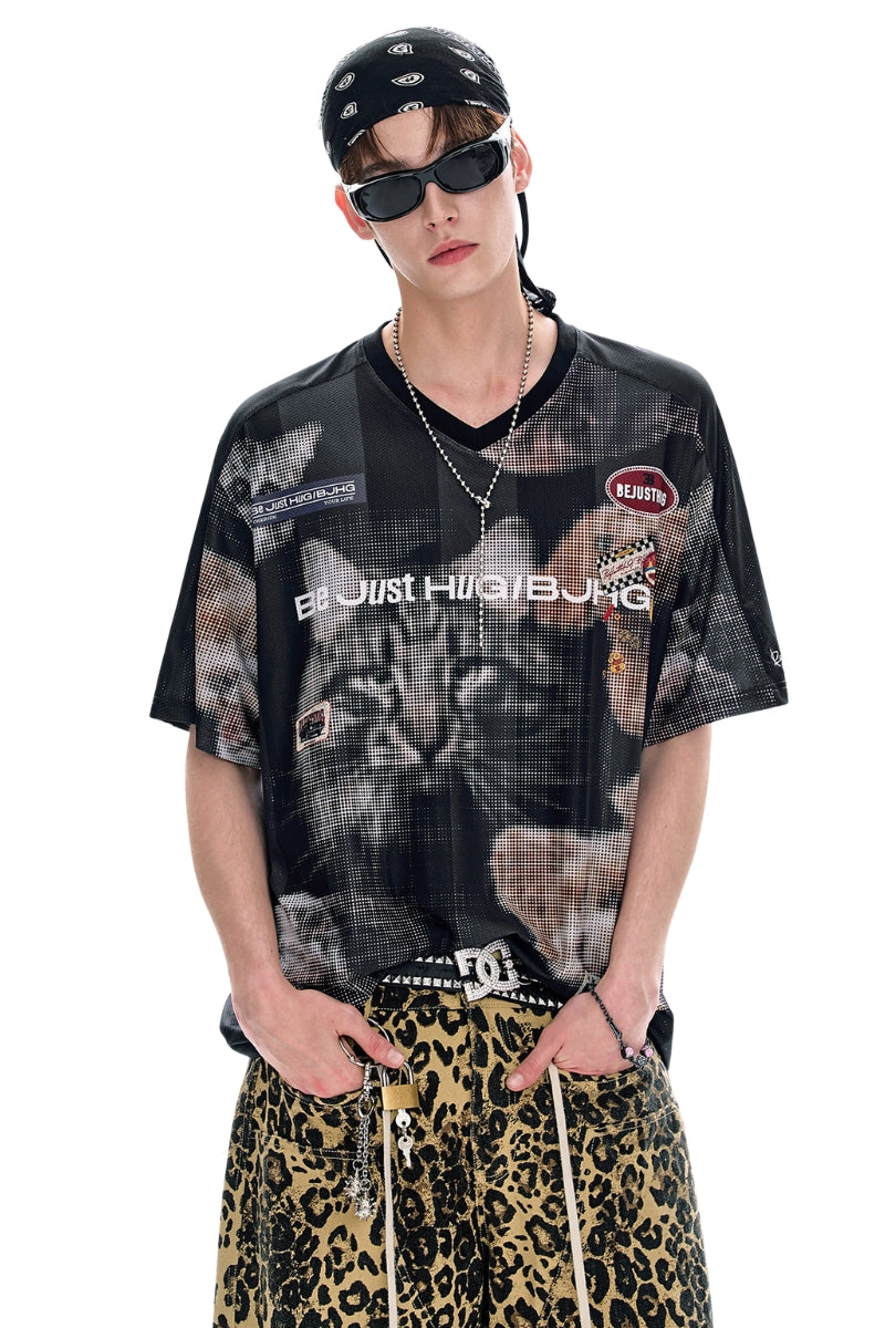 BJHG｜Lightweight Retro Short Sleeve T‑Shirt, Unisex