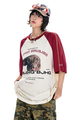 BJHG Streetwear Print Quick‑Dry Tee | Unisex Summer Sports Couples Top