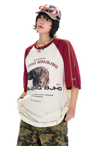 BJHG Streetwear Print Quick‑Dry Tee | Unisex Summer Sports Couples Top