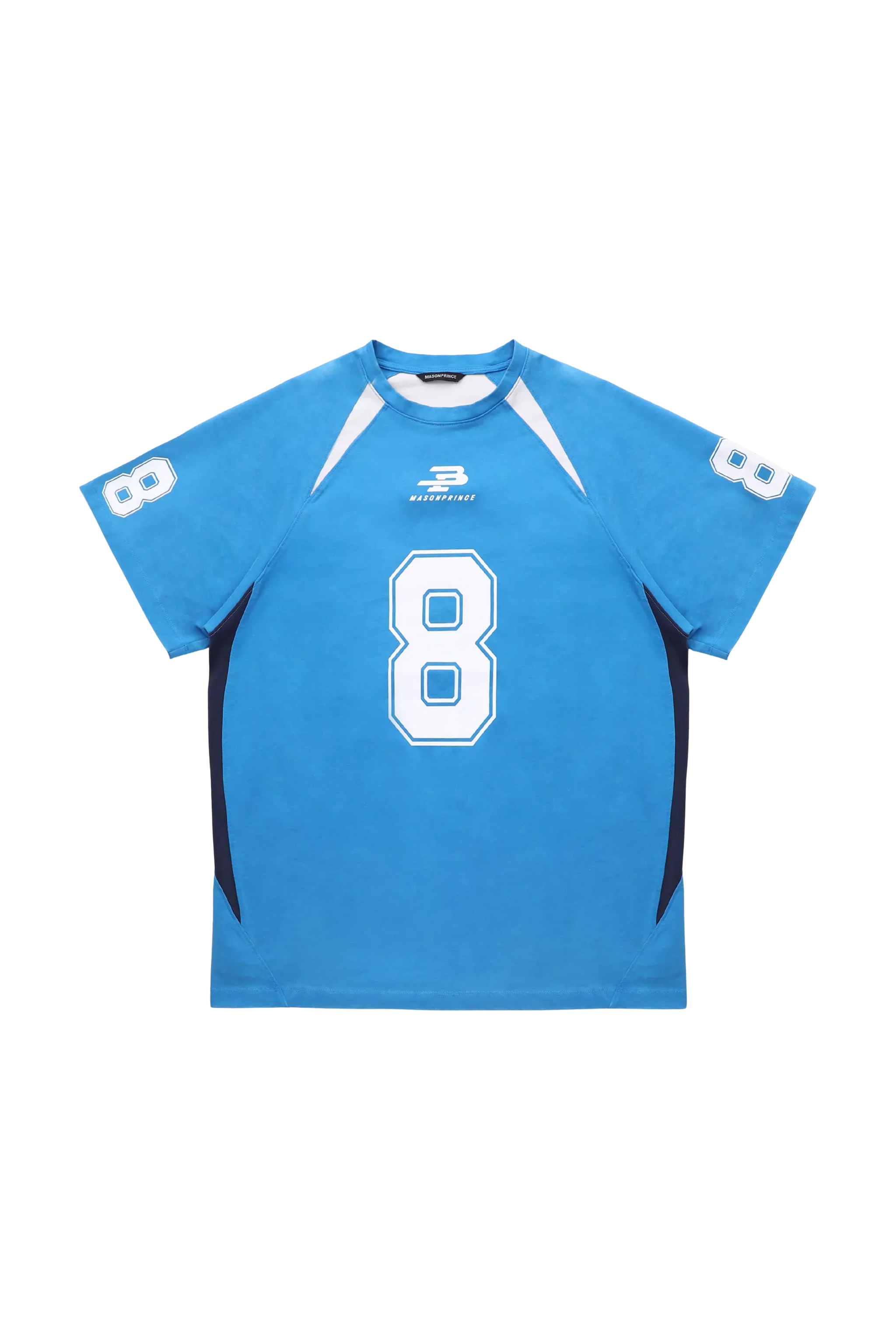 Masonprince No. 8 Jersey Style Cotton Tee