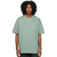 [Loose Fit] Fear Of God Essentials SS23 Rubber Embossed Tee SYCAMORE