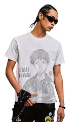 MEDMxEVA NEVER END Series Character Code Style T-shirt