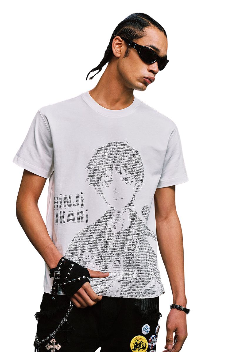 MEDMxEVA NEVER END Series Character Code Style T-shirt