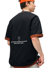 BJHG Unisex Cool‑Touch Quick‑Dry UV‑Protection Cartoon Graphic Short‑Sleeve Tee