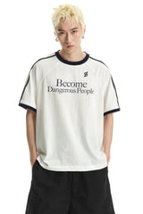 Dangerouspeople DSP Slim‑Fit Lightweight Raglan Sleeve Sporty Tee