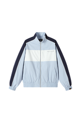 Dangerouspeople | Color Block Letter Zip Jacket