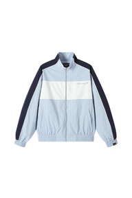 Dangerouspeople | Color Block Letter Zip Jacket