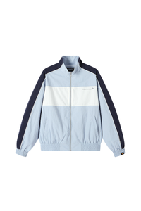 Dangerouspeople | Color Block Letter Zip Jacket