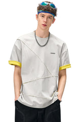 BJHG Men's Yellow Quick Dry Tee