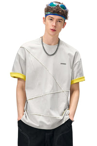 BJHG Men's Yellow Quick Dry Tee
