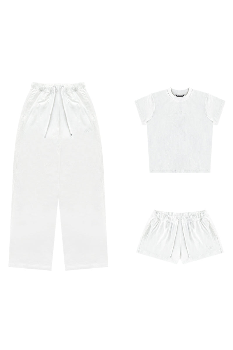 MASONPRINCE Dopamine Summer Brushed Embroidered Tees & Pants