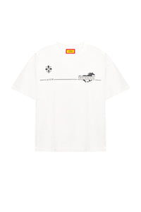 AFGK | Horse Logo Tee, American Streetwear Unisex Loose T-Shirt