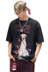 BJHG Funny Dog Loose T-Shirt | American Summer Unisex Tee