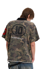 Masonprince  Camouflage Inclusive Knitted Top