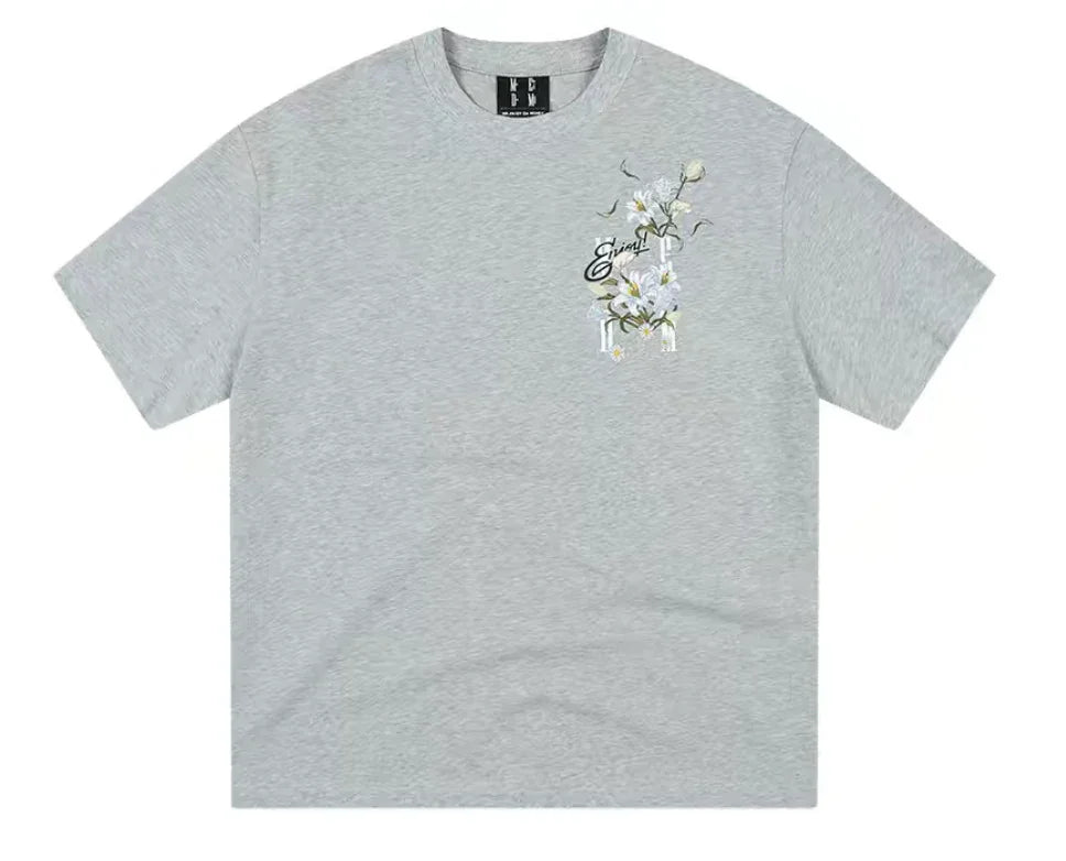 MEDM SS25 Flowers Embroidery Tee