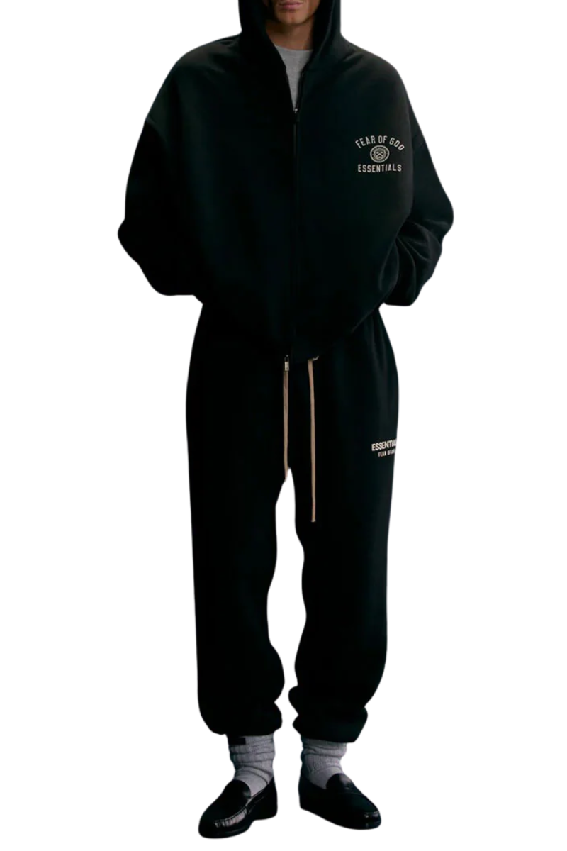 Fear Of God Essentials FW24 Fleece Sweatpants BLACK