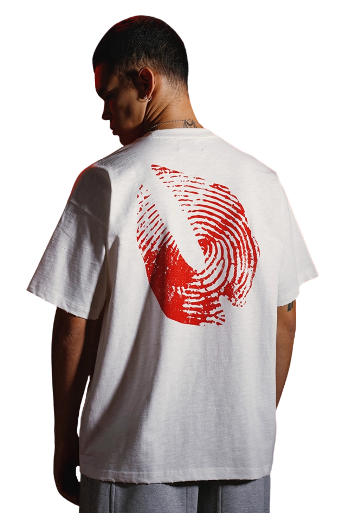 AFGK x The Lottery Fingerprint Logo Tee
