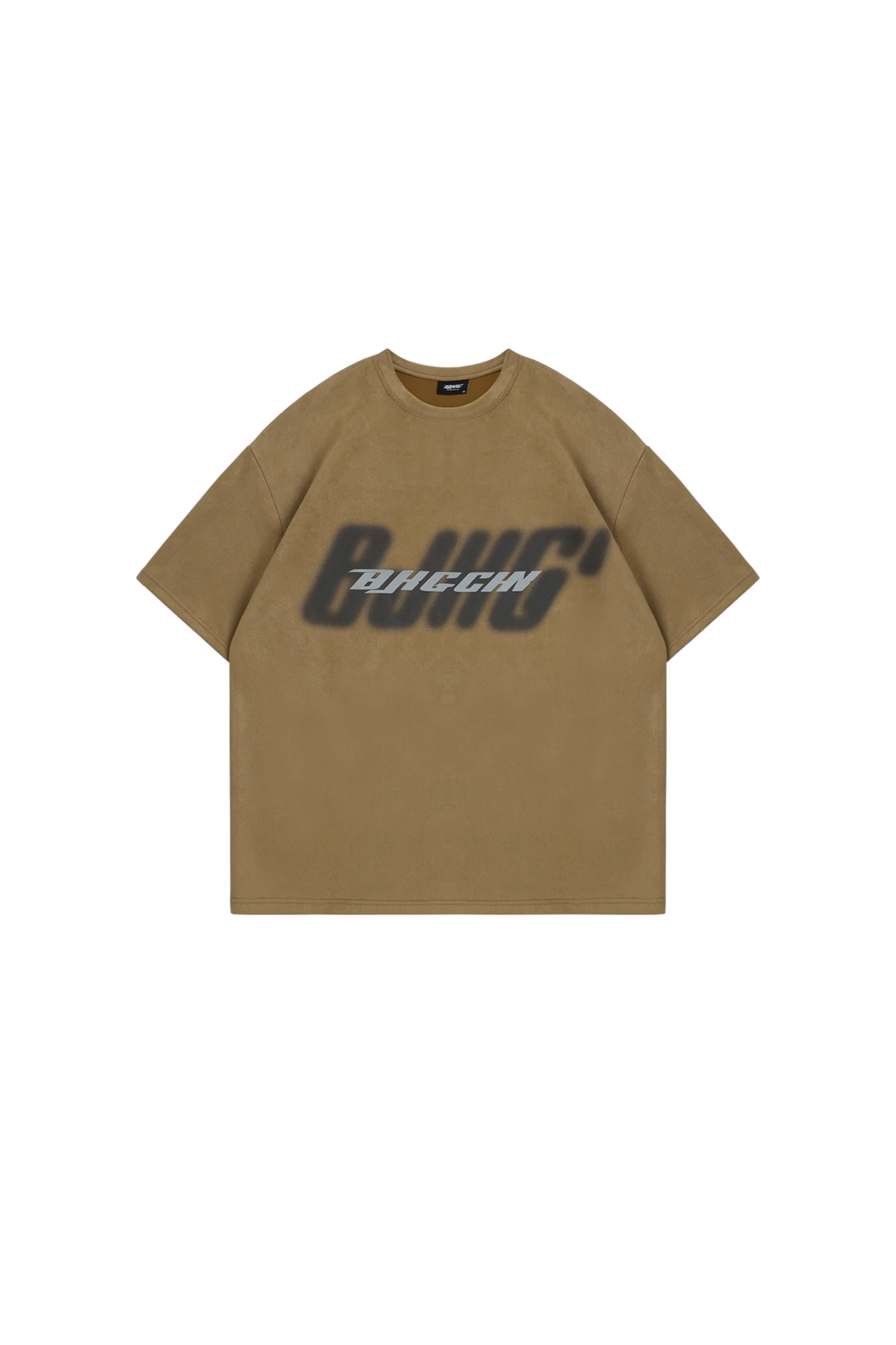 BJHG 3M Reflective Double Print Suede Tee
