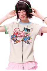 BJHG x Powerpuff Girls Fierce Womens Tee