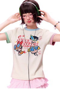BJHG x Powerpuff Girls Fierce Womens Tee