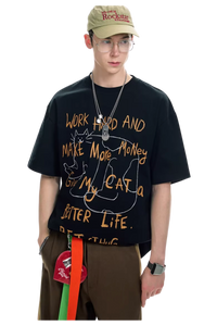BJHG Better Life Cat Tee