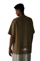 BJHG 3M Reflective Double Print Suede Tee