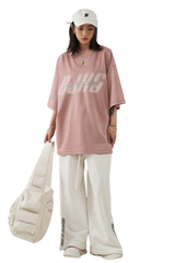 BJHG 3M Reflective Double Print Suede Tee